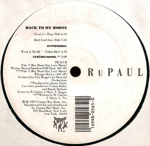 RuPaul - Back To My Roots | Tommy Boy (TB 565) - 4 RuPaul - Back To My Roots | Tommy Boy (TB 565) - 4