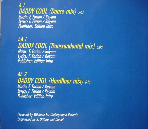The Ya Ya's - Daddy Cool | 69-Records (74321 106 551) - 2 The Ya Ya's - Daddy Cool | 69-Records (74321 106 551) - 2