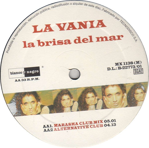 La Vania - La Brisa Del Mar | Blanco Y Negro (MX 1138 (M)) - 3 La Vania - La Brisa Del Mar | Blanco Y Negro (MX 1138 (M)) - 3