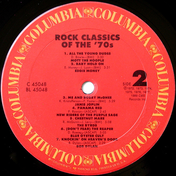 Rock Classics Of The '70s