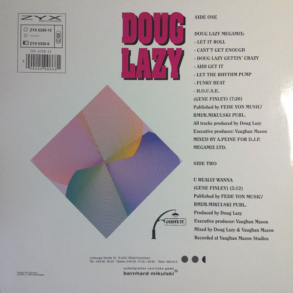 Doug Lazy - Doug Lazy Megamix | ZYX Records (ZYX 6330-12) - 2