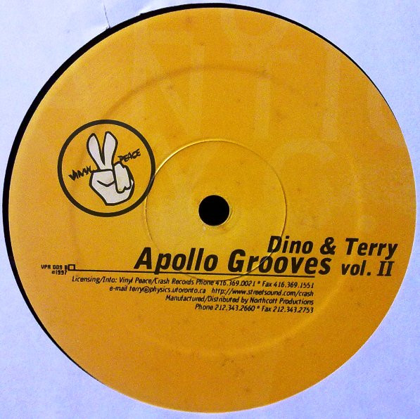 Dino & Terry - Apollo Grooves  Vol. II | Vinyl Peace (VPR 009) - 3
