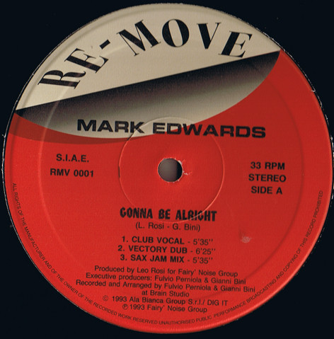 Mark Edwards - Gonna Be Alright | Re-Move (RMV 0001) - main Mark Edwards - Gonna Be Alright | Re-Move (RMV 0001) - main