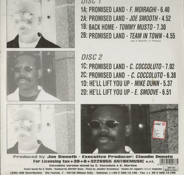 Joe Smooth - Promised Land | Antibemusic (ANT 007) - 2 Joe Smooth - Promised Land | Antibemusic (ANT 007) - 2