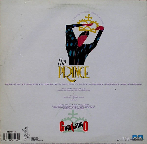 Gino Latino - The Prince | Time Records (TRD 1113) - 2 Gino Latino - The Prince | Time Records (TRD 1113) - 2