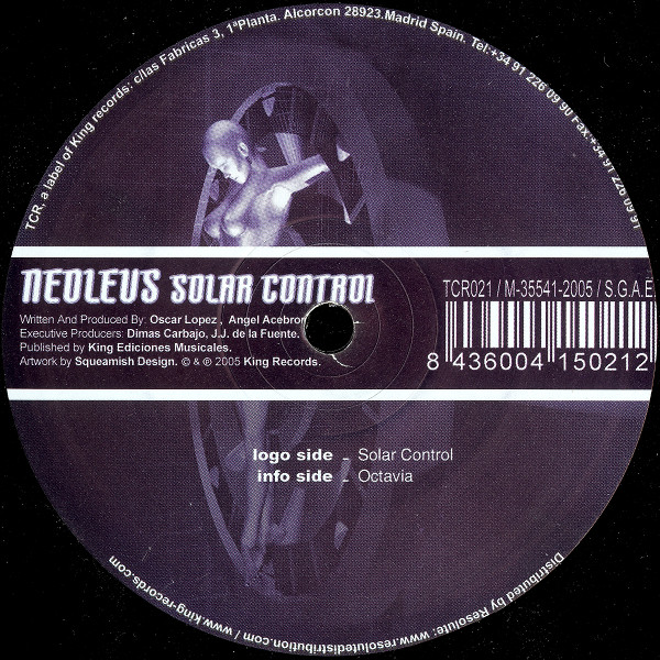 Neoleus - Solar Control | Trance Corporation Recordings (TCR021) - main