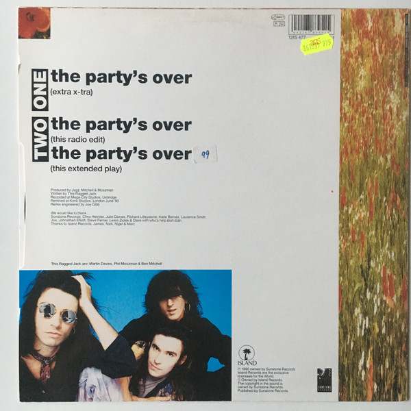 This Ragged Jack - The Party's Over | Island Records (12IS 477) - 2