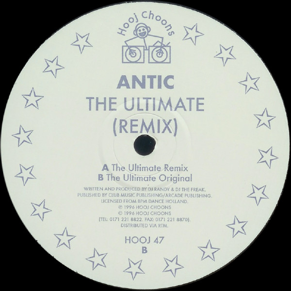 Antic - The Ultimate (Remix) | Hooj Choons (HOOJ 47) - 4
