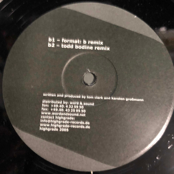 Magnetic Base - Mad Racket Remixes | Highgrade Records (Highgrade 029) - 4 Magnetic Base - Mad Racket Remixes | Highgrade Records (Highgrade 029) - 4