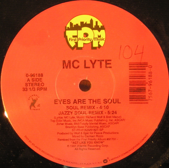 MC Lyte - Eyes Are The Soul | First Priority Music (0-96188) - 2