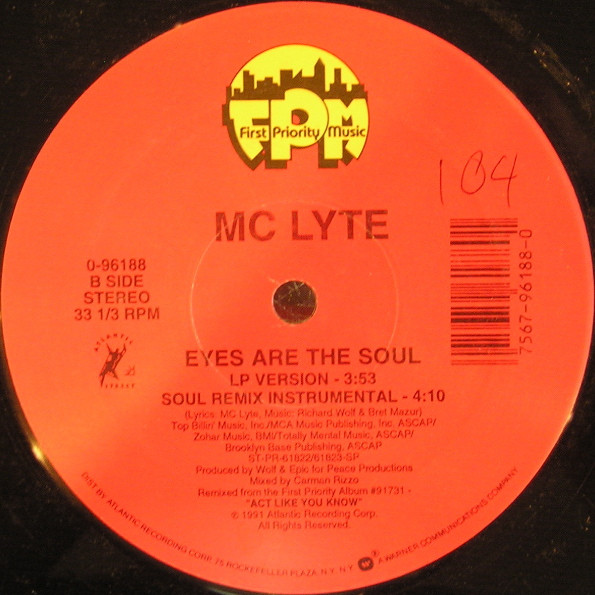 MC Lyte - Eyes Are The Soul | First Priority Music (0-96188) - 3