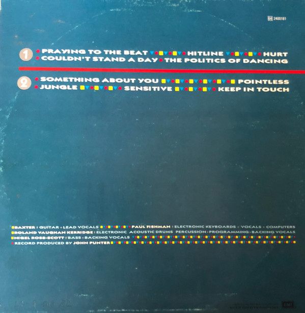 Re-Flex - The Politics Of Dancing | EMI (64 2400181) - 2 Re-Flex - The Politics Of Dancing | EMI (64 2400181) - 2