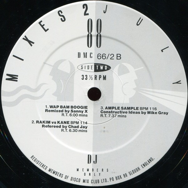 Various - July 88 - Mixes 2 | DMC (DMC 66/2) - 4