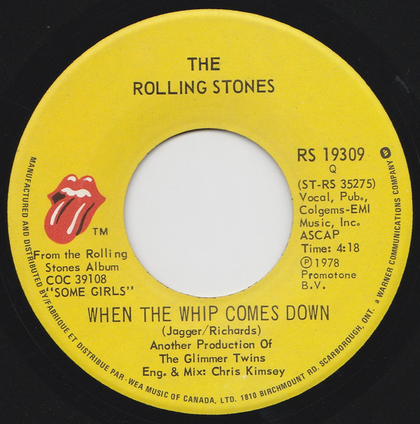 The Rolling Stones - Beast Of Burden | Rolling Stones Records (RS 19309) - 2