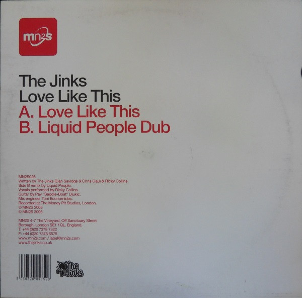 The Jinks - Love Like This | MN2S (MN2S026) - 4