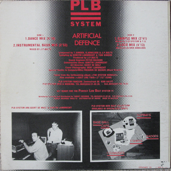 PLB System - Artificial Defence (Esta Loco) | Target Records (TR. 10042/12) - 2 PLB System - Artificial Defence (Esta Loco) | Target Records (TR. 10042/12) - 2