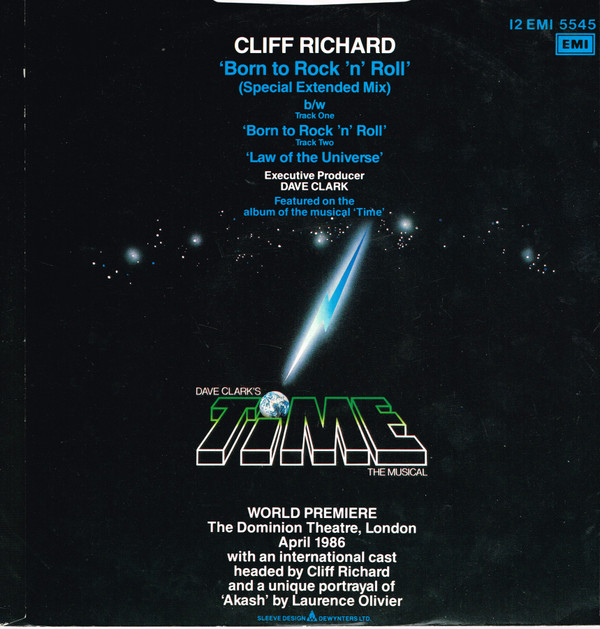 Cliff Richard - Born To Rock 'N' Roll | EMI (12 EMI 5545) - 2