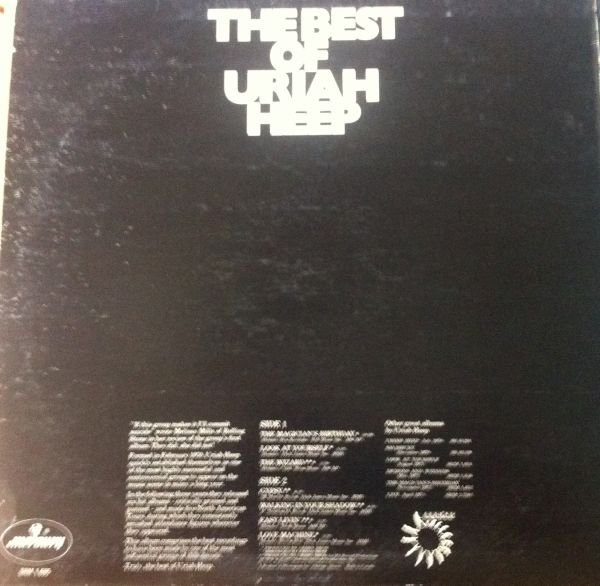 Uriah Heep - The Best Of Uriah Heep [Vinyl] | Mercury (SRM-1-695) - 2