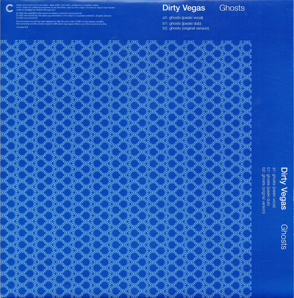 Dirty Vegas - Ghosts | Credence (12credjx 028) - 5 Dirty Vegas - Ghosts | Credence (12credjx 028) - 5