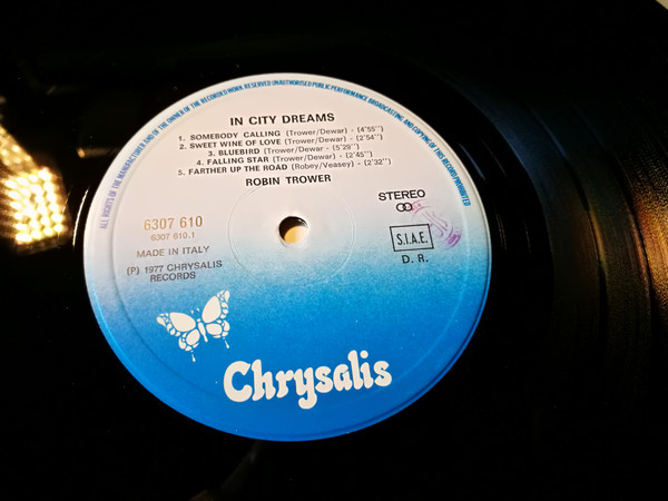 Robin Trower - In City Dreams | Chrysalis (6307 610) - 2