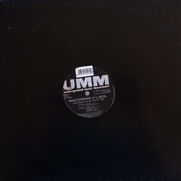 Walterino 4 L.W.S. - Jam Experience Part 1 EP | UMM (UMM 313) - 3