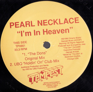Pearl Necklace - I'm In Heaven | Tempest Records (TP0661) - 2