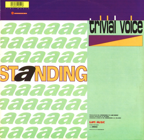 Trivial Voice - Standing | Line Music (LINE 2043) - 2