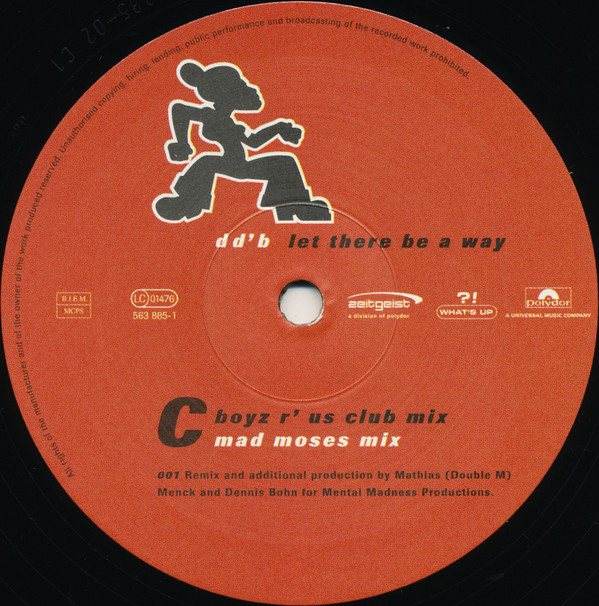 Darryl D'Bonneau - Let There Be A Way | What's Up ?! (563 881-1) - 6