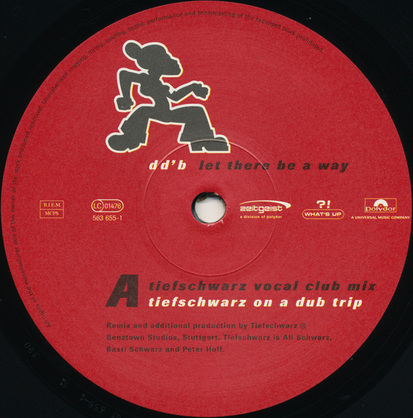 Darryl D'Bonneau - Let There Be A Way | What's Up ?! (563 881-1) - 4