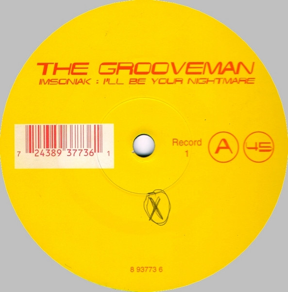 The Grooveman - Insomniak: I'll Be Your Nightmare | Orbit Records (8 93773 6) - 3