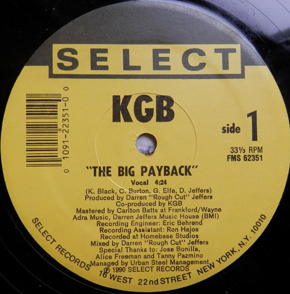 KGB - The Big Payback | Select Records (FMS 62351)