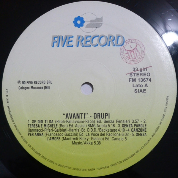 Drupi - Avanti | Five (FM 13674) - 3