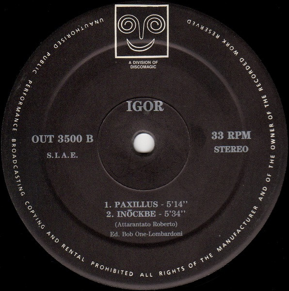 Igor - Boletus E.P. | Out (OUT 3500) - 4