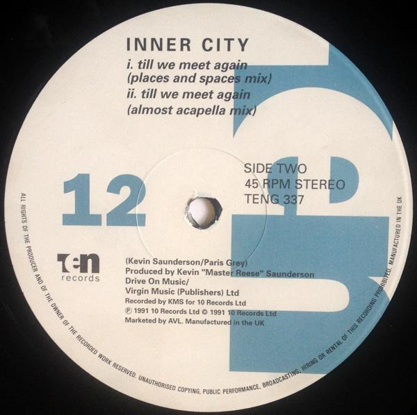 Inner City - Till We Meet Again | 10 Records (TENG 337) - 4 Inner City - Till We Meet Again | 10 Records (TENG 337) - 4