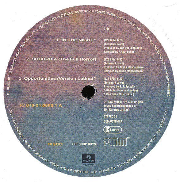 Pet Shop Boys - Disco | Parlophone (046 24 0666 1) - 3 Pet Shop Boys - Disco | Parlophone (046 24 0666 1) - 3