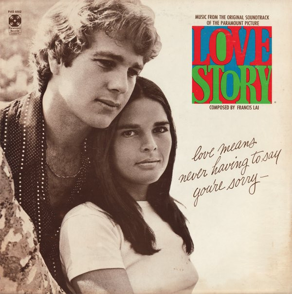 Francis Lai - Love Story - Music From The Original Soundtrack | Paramount Records (PAS 6002)