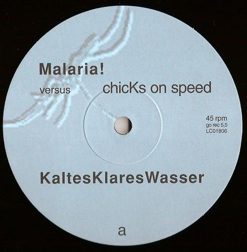 Malaria! Versus Chicks On Speed / Barbara Morgenstern - Kaltes Klares Wasser | Monika Enterprise (monika11) - 3 Malaria! Versus Chicks On Speed / Barbara Morgenstern - Kaltes Klares Wasser | Monika Enterprise (monika11) - 3