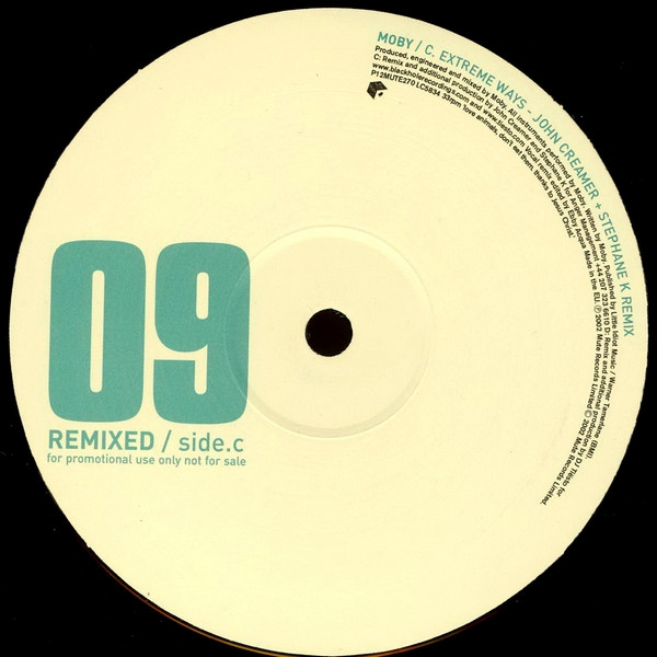 Moby - Extreme Ways | Mute (P12 MUTE 270) - 4