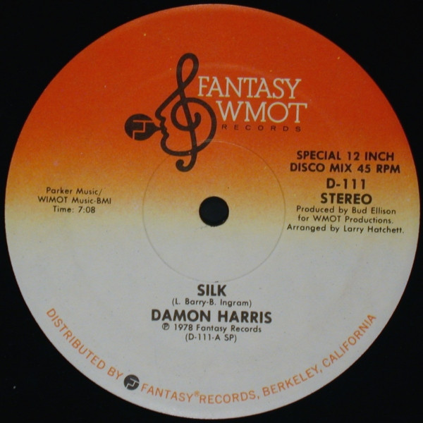 Damon Harris - Silk | Fantasy WMOT Records (D-111) - main