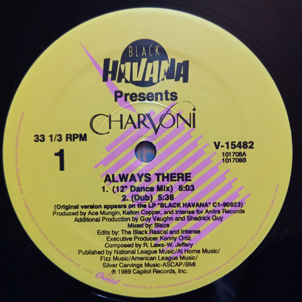 Charvoni - Always There | Capitol Records (V-15482) - 4 Charvoni - Always There | Capitol Records (V-15482) - 4