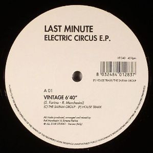 Last Minute - Electric Circus E.P. | House Traxx (HT 040) - main