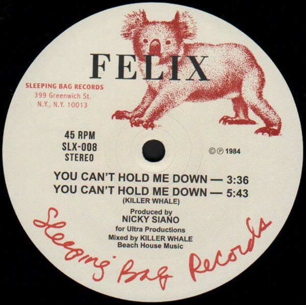 Felix - Tiger Stripes | Sleeping Bag Records (SLX-008) - 2 Felix - Tiger Stripes | Sleeping Bag Records (SLX-008) - 2