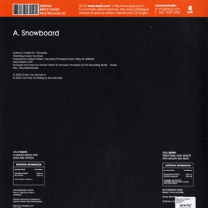 Francesco Principato & Dariush - Snowboard | Azuli Records (AZNY220) - 2