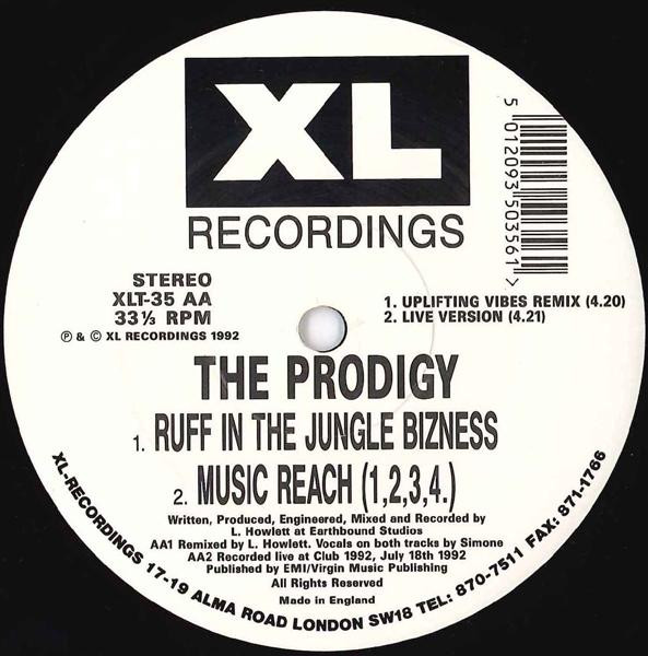 The Prodigy - Out Of Space | XL Recordings (XLT 35) - 4 The Prodigy - Out Of Space | XL Recordings (XLT 35) - 4