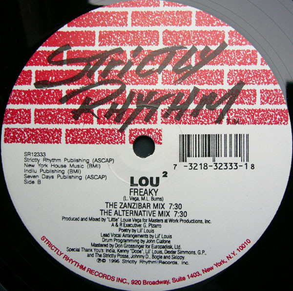 Lou² - Freaky | Strictly Rhythm (SR12333) - 2