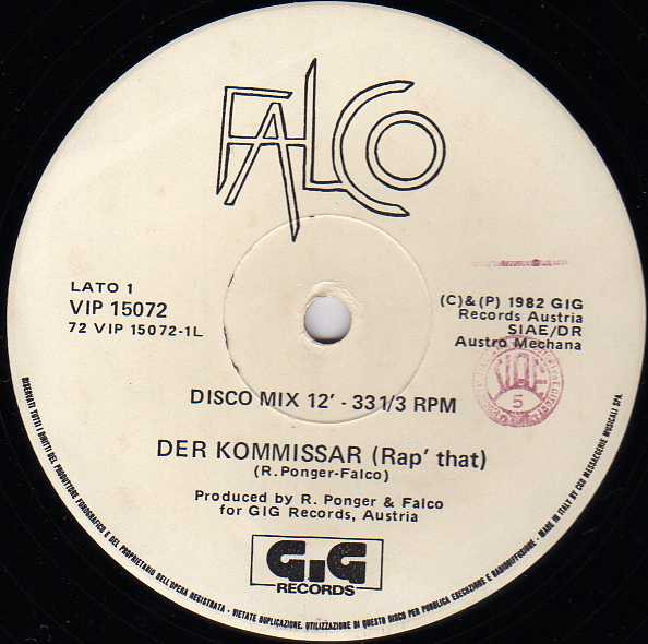 Falco - Der Kommissar (Rap' That) | VIP (VIP 15072)