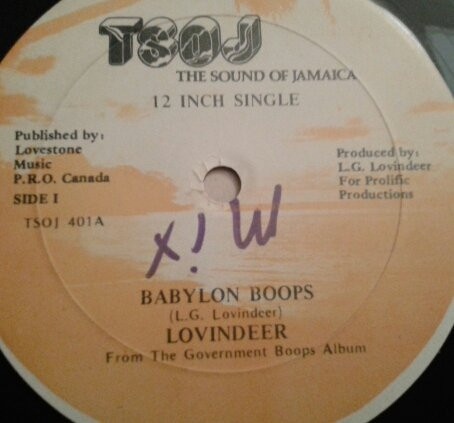 Lovindeer - Babylon Boops | TSOJ (TSOJ 401)