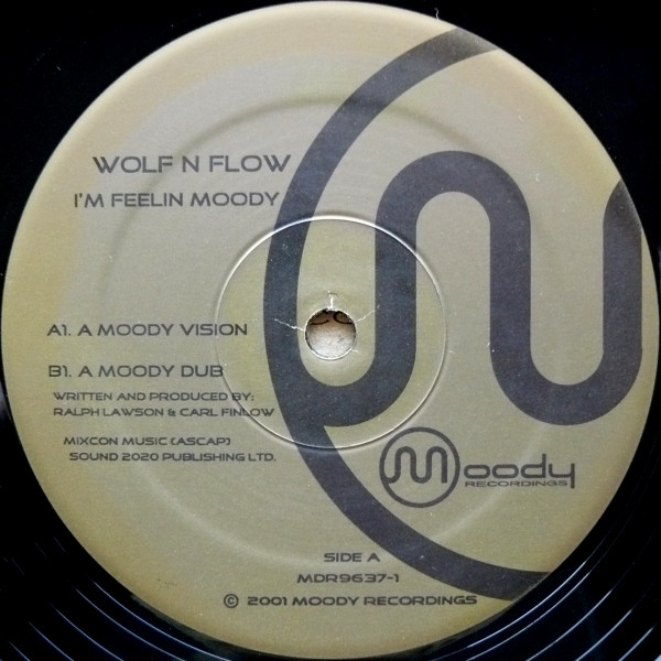 Wolf n' Flow - I'm Feelin' Moody | Moody Recordings (MDR9637-1) - 3