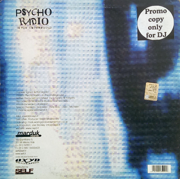 Psycho Radio - In The Underground | Marduk Records (MAR2502) - 2 Psycho Radio - In The Underground | Marduk Records (MAR2502) - 2