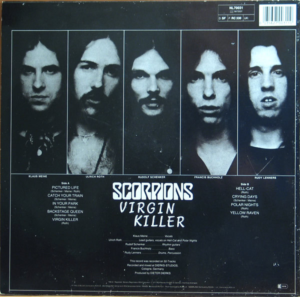 Scorpions - Virgin Killer | RCA (NL 70031) - 2